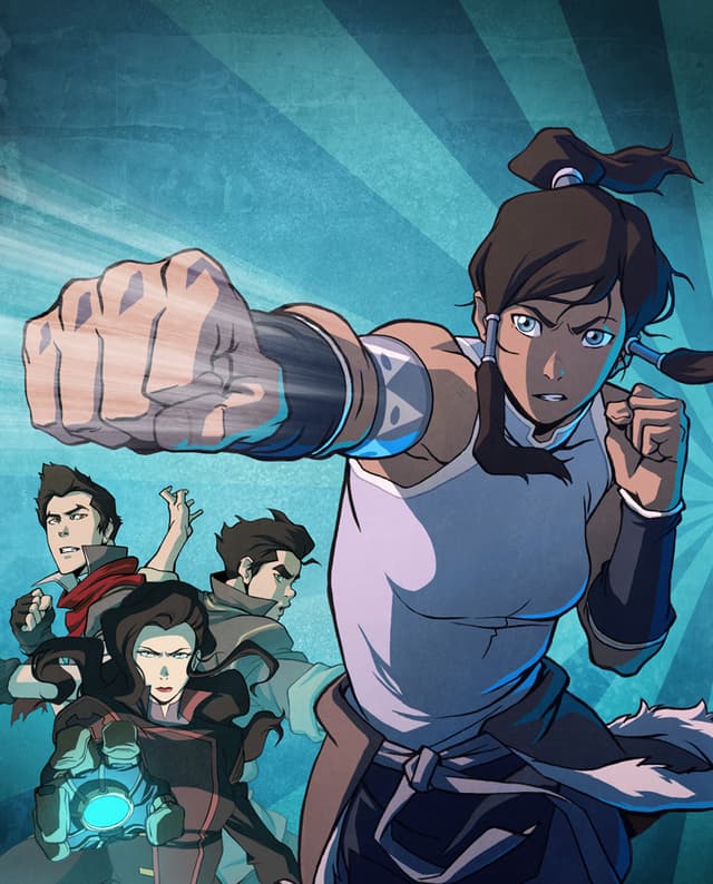 Poster for The Legend of Korra Book 1: Air