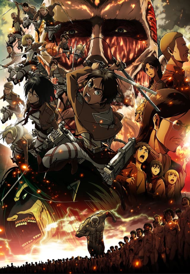 Poster for Attack on Titan: Crimson Bow and Arrow