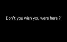 Poster for Don't You Wish You Were Here?