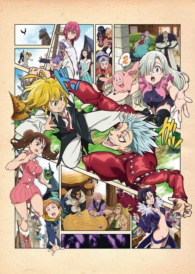 Poster for The Seven Deadly Sins: Signs of Holy War