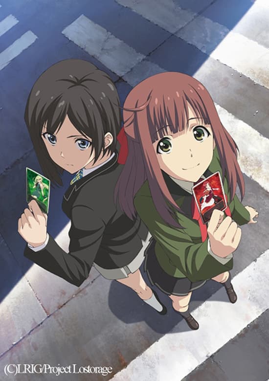 Poster for Lostorage incited WIXOSS