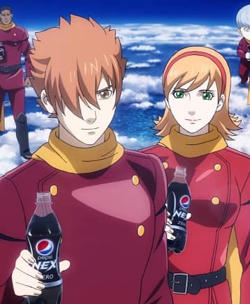 Poster for Pepsi Nex x 009 Re:Cyborg