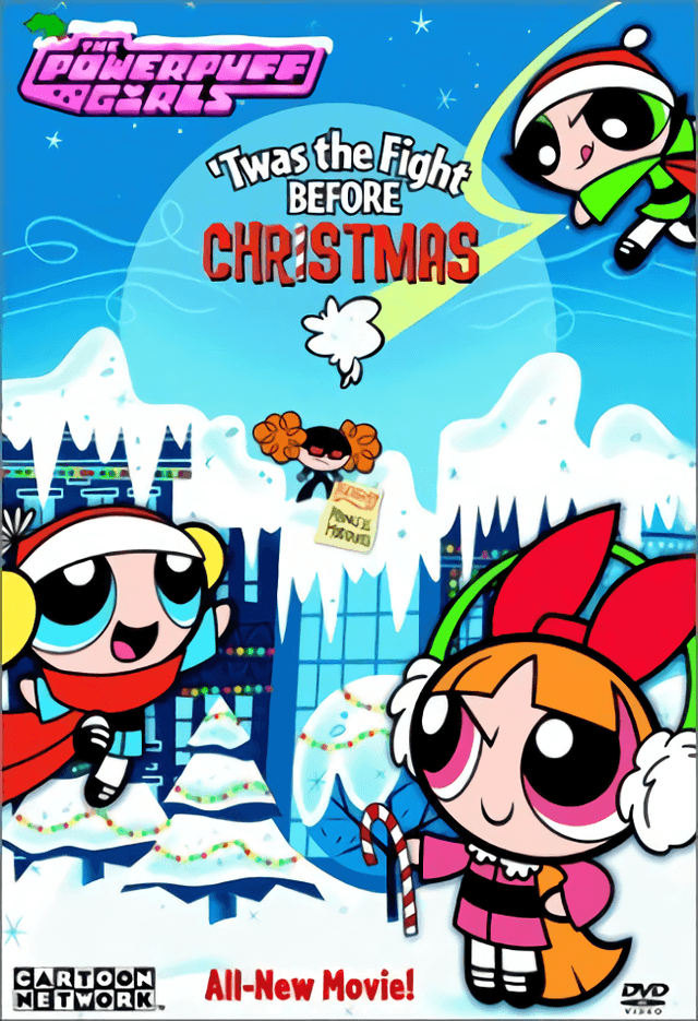 Poster for The Powerpuff Girls: 'Twas the Fight Before Christmas