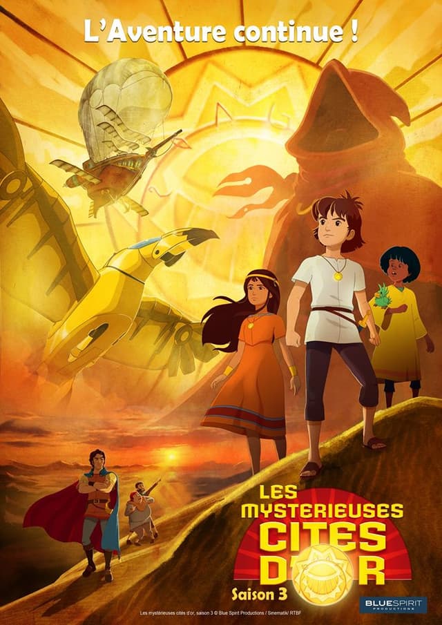 Poster for The Mysterious Cities of Gold Season 3