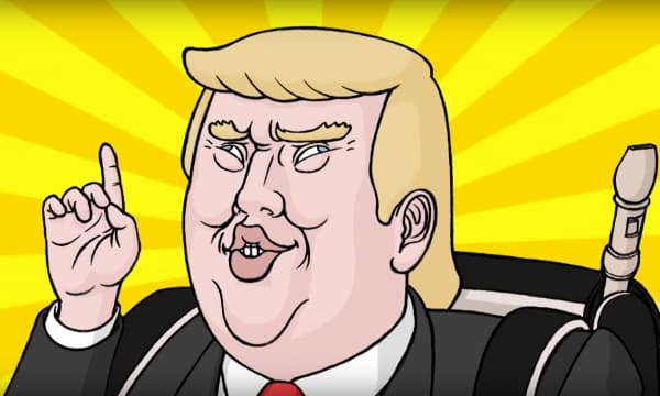 Poster for Hey, President Trap-kun!