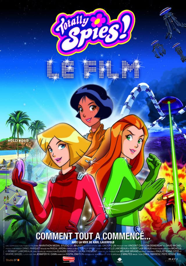 Poster for Totally Spies! The Movie
