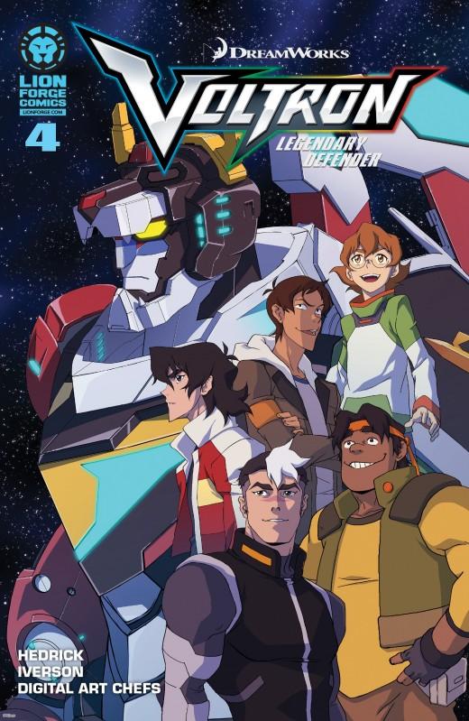 Poster for Voltron Legendary Defender: Motion Comic