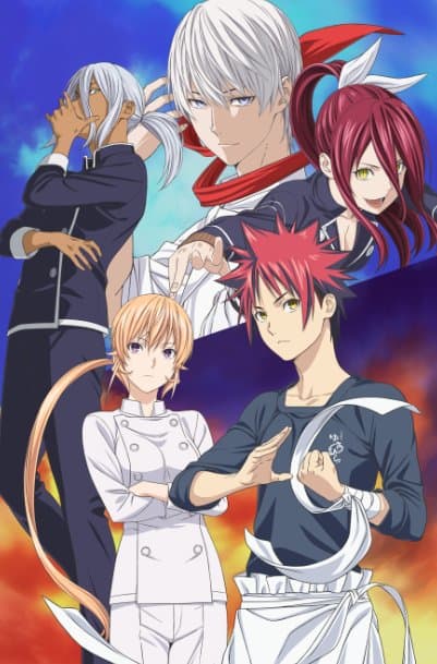 Poster for Food Wars! The Third Plate – Totsuki Railway Arc