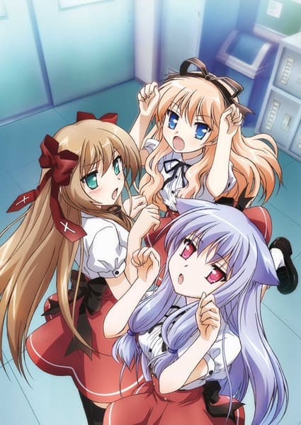 Poster for Mayoi Neko Overrun!