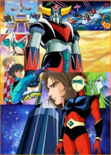 Poster for UFO Robo Grendizer: Confrontation in the Red Setting Sun