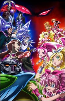Poster for Precure All Stars Movie DX3: Mirai ni Todoke! Sekai wo Tsunagu☆Nijiiro no Hana