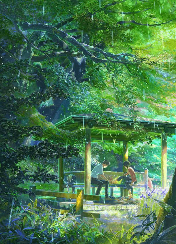 Poster for The Garden of Words