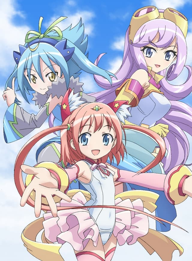 Poster for Maji de Otaku na English! Ribbon-chan: Eigo de Tatakau Mahou Shoujo - The TV