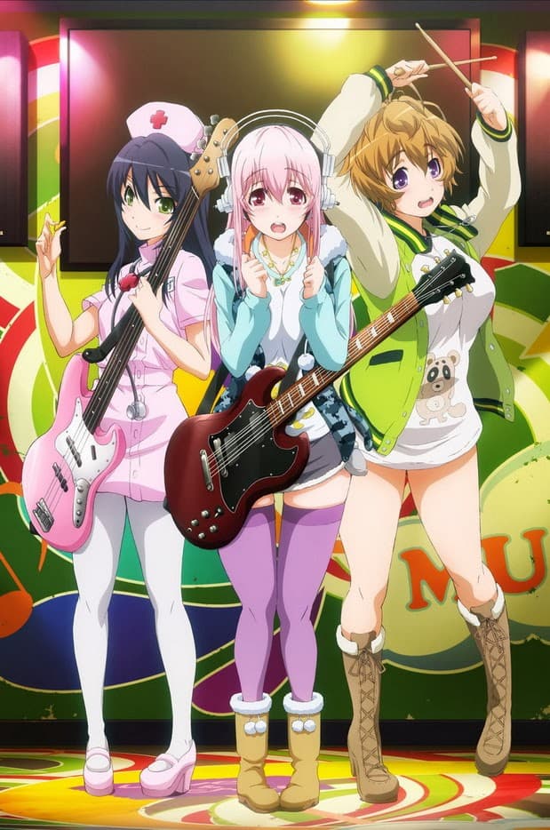Poster for Soni-Ani: Super Sonico The Animation