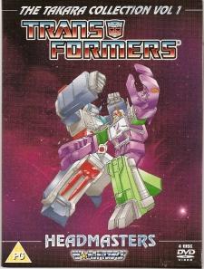 Poster for Transformers The Headmasters