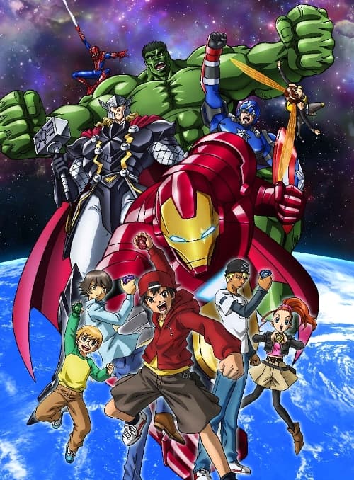Poster for Marvel Disk Wars: The Avengers