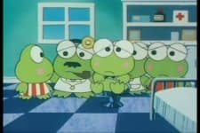 Poster for Keroppi in Find the Pink Mushroom