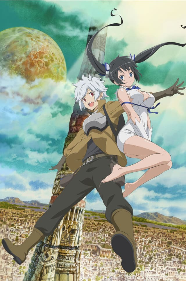 Poster for Is It Wrong to Try to Pick Up Girls in a Dungeon?